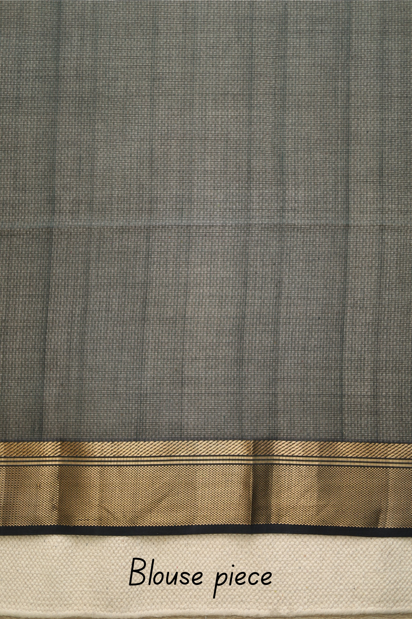 Maheshwari Selfchecks Saree with Zari Border , Saree # 44