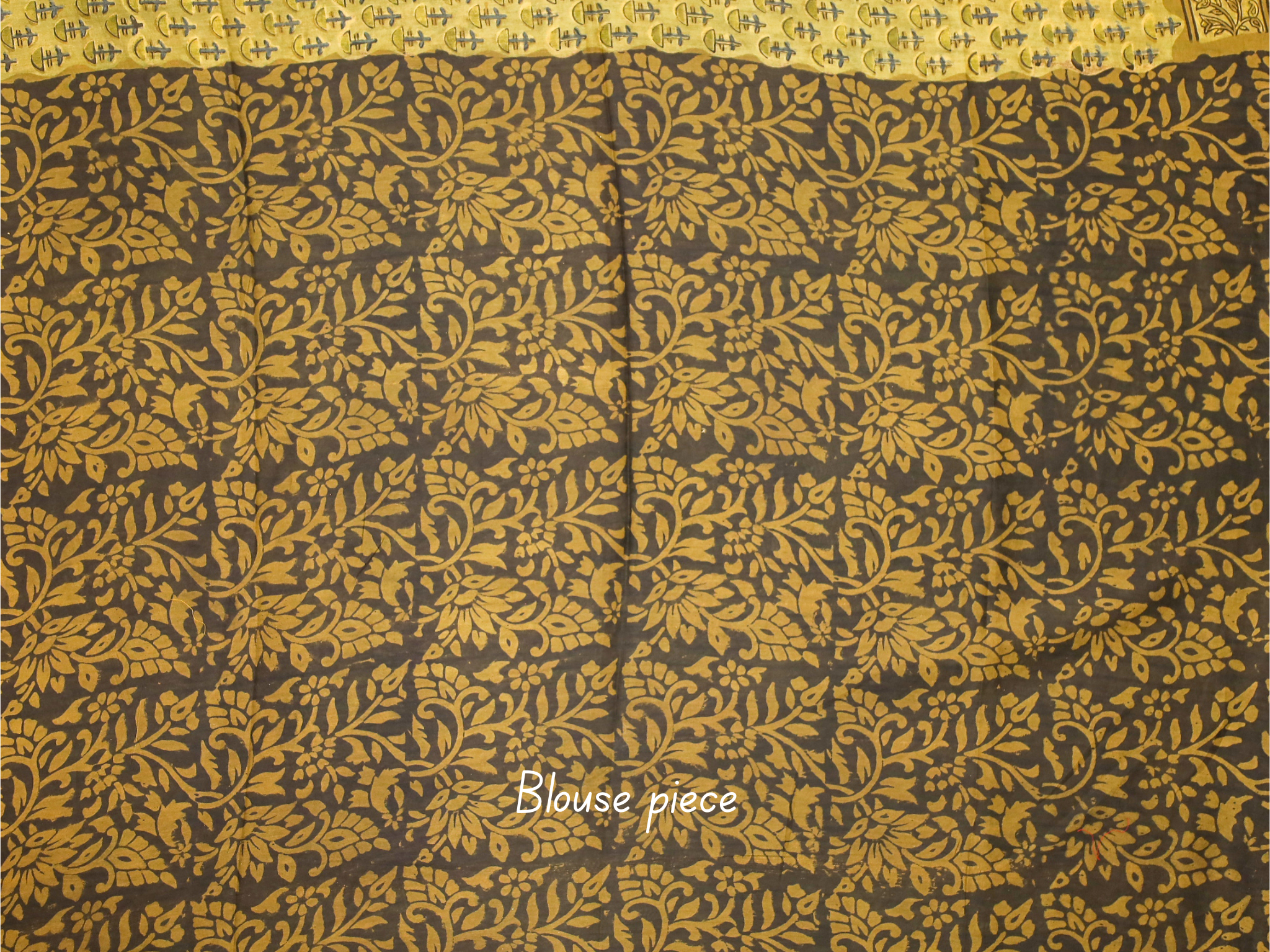 Block printed Chanderi Silk Cotton Saree#18