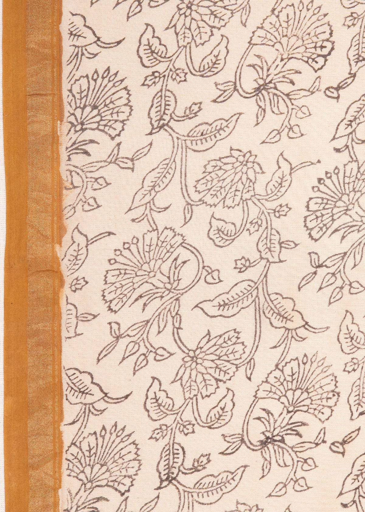 Bagru Blockprinted Chanderi Silkcotton Saree #80