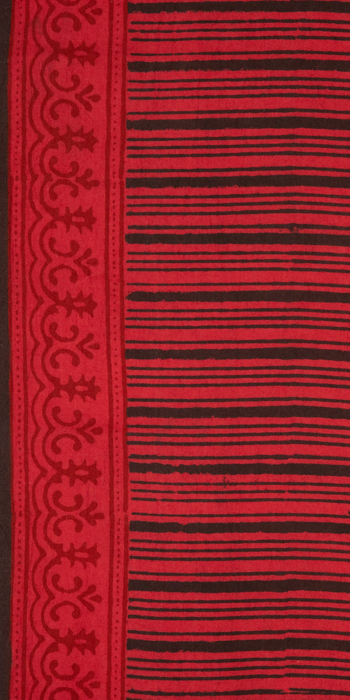 Bagh Blockprinted Cotton Saree # 84