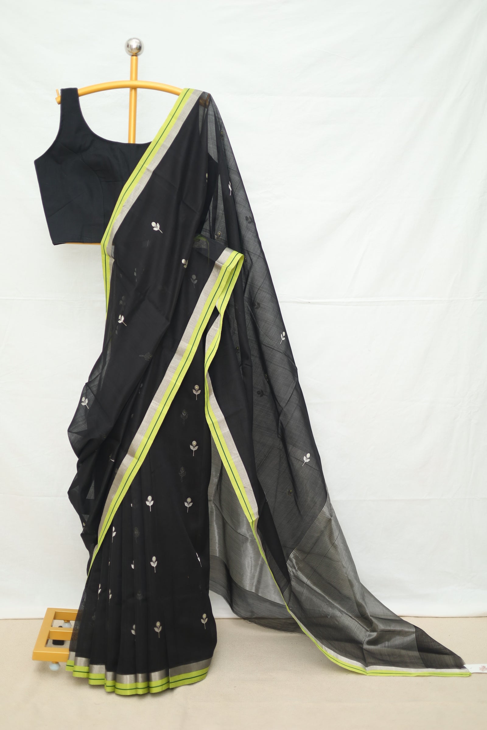 Chanderi Handwoven Saree # 47