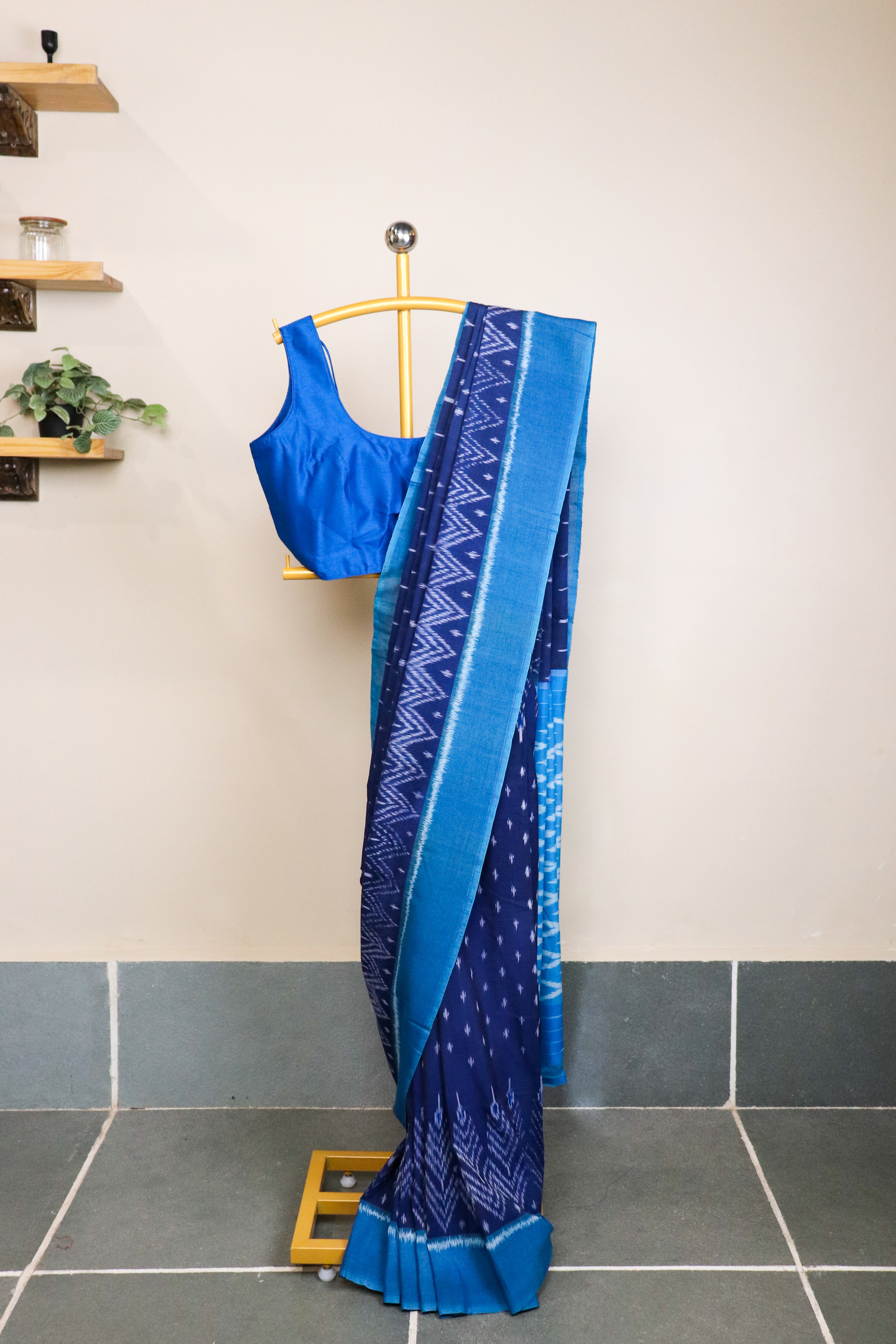 Pochampally Ikkat Saree # 56