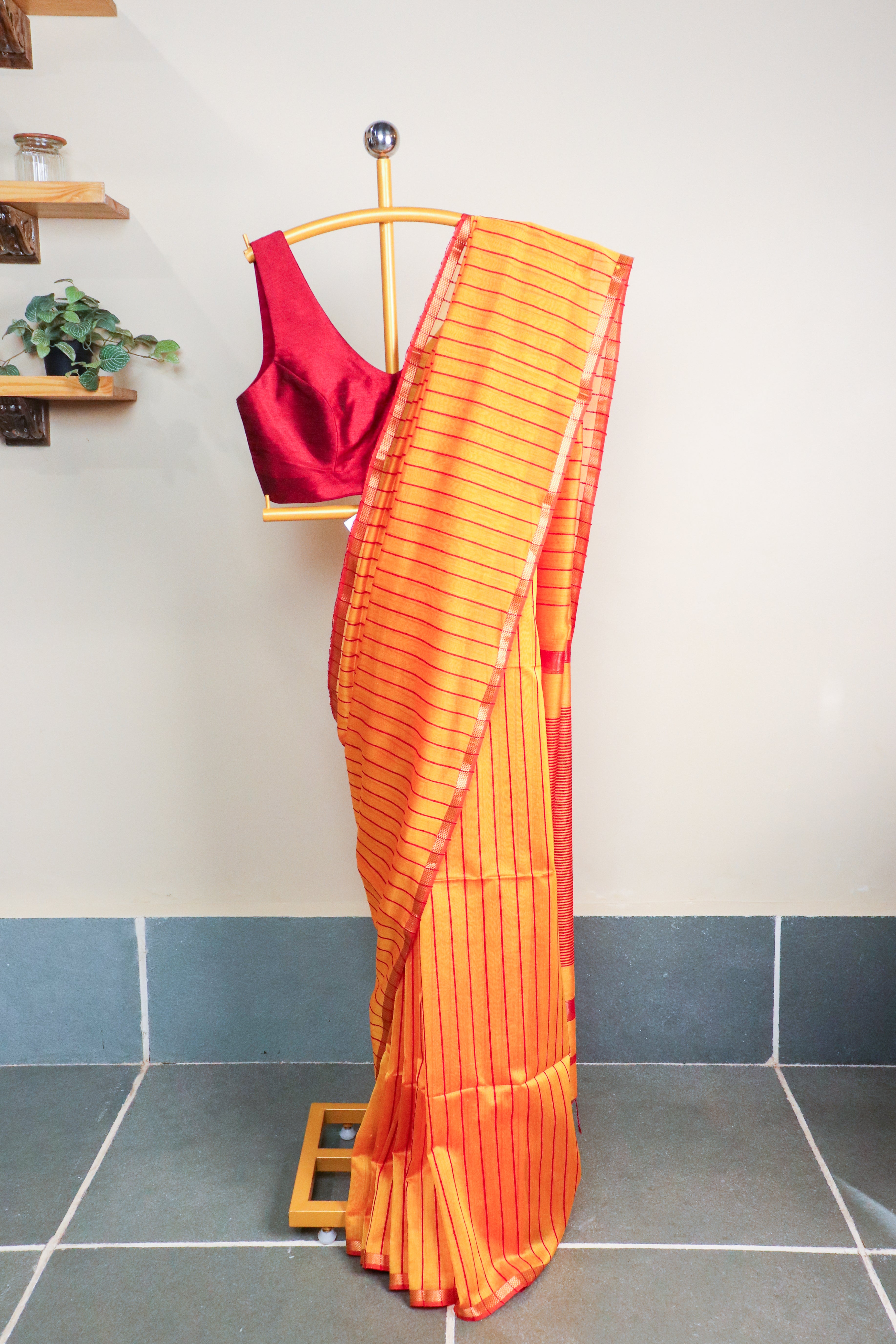 Maheshwari Handloom saree #69