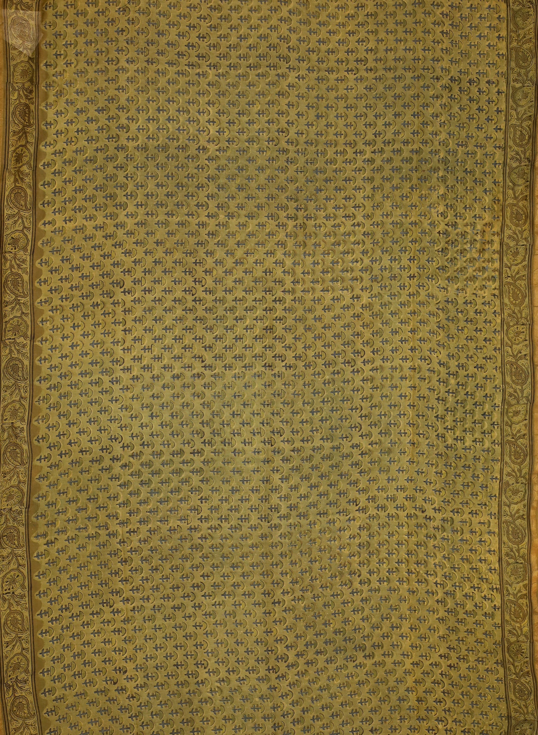 Block printed Chanderi Silk Cotton Saree#18