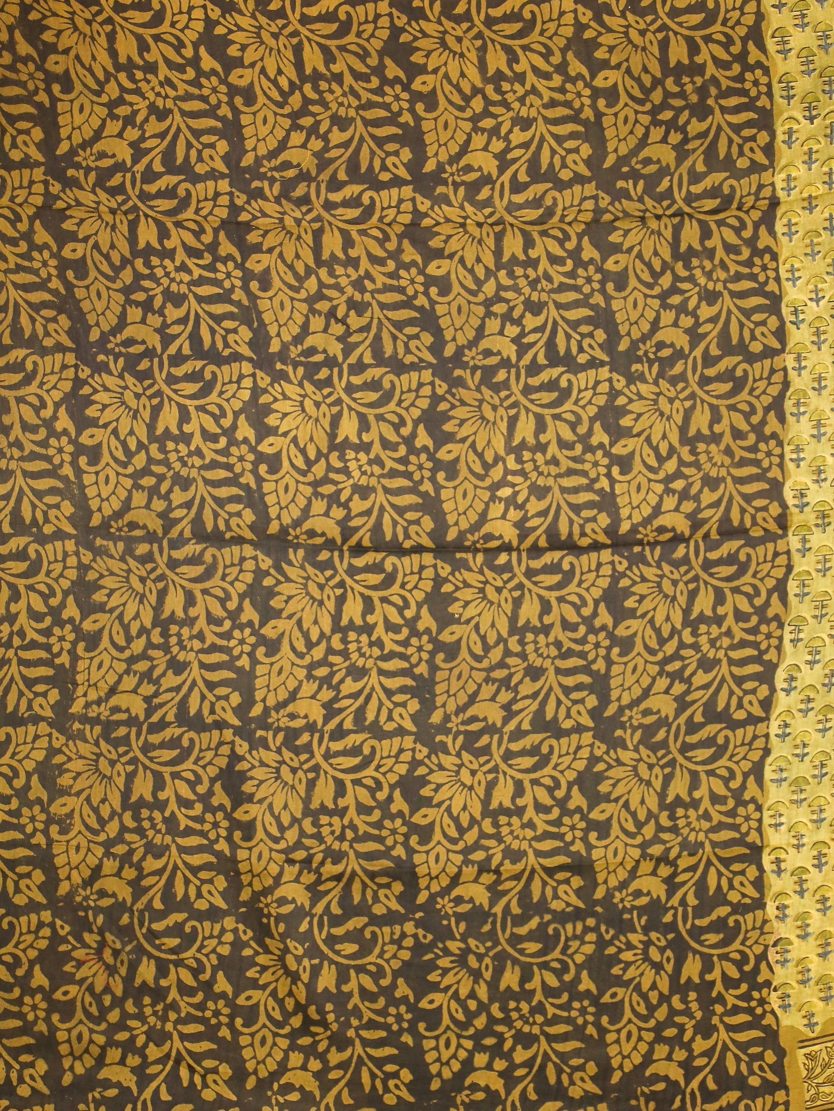 Block printed Chanderi Silk Cotton Saree#18