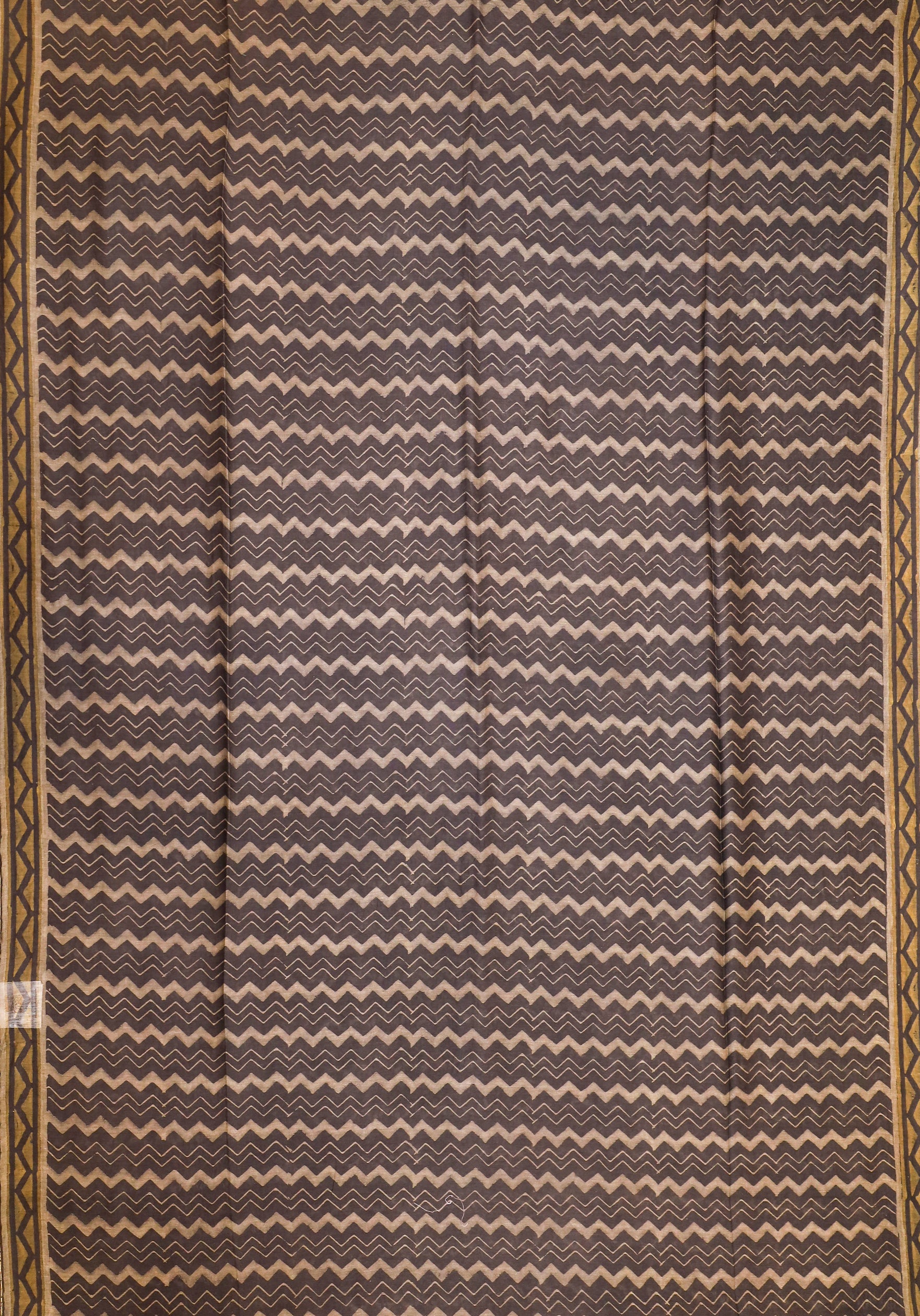Akola Block printed Chanderi Silk Cotton Saree#14